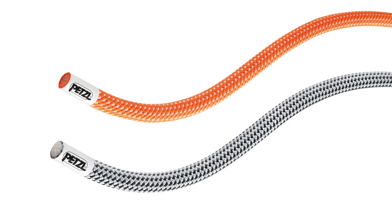 PETZL ボルタ 9.2 容易 mm R35A シングルロープ オレンジ色全長50m